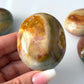 Polychrome Jasper Palm Stone