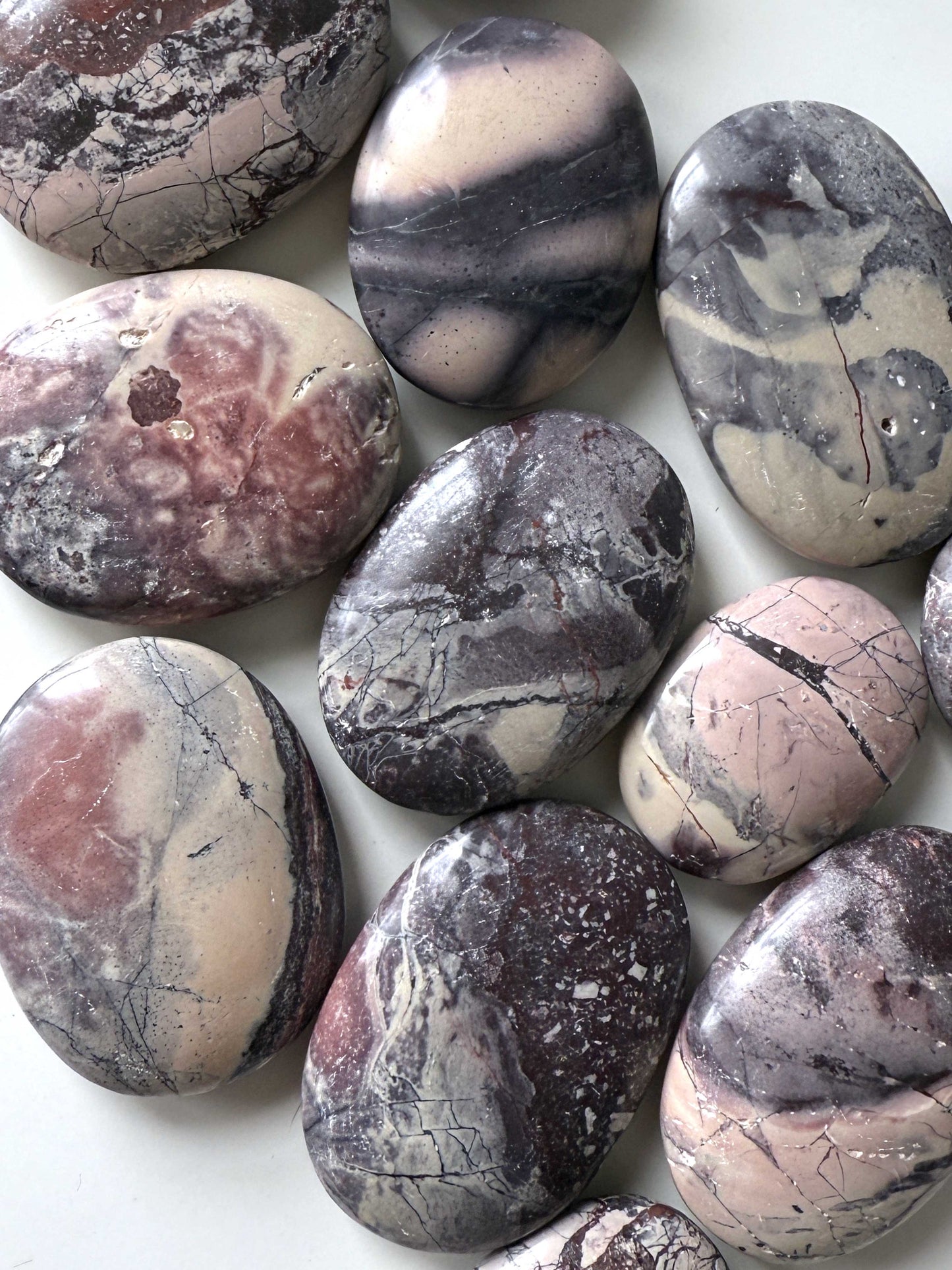 Porcelain Jasper Palm Stone
