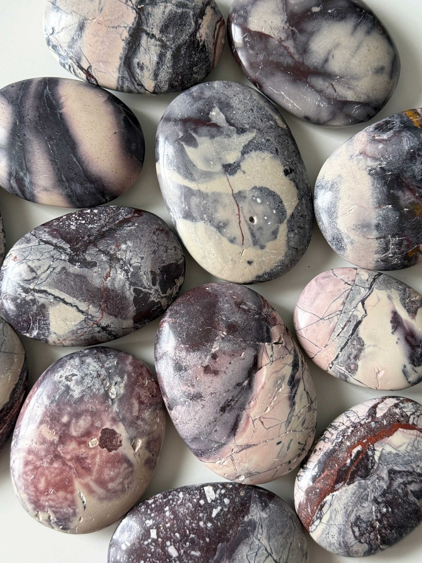 Porcelain Jasper Palm Stone
