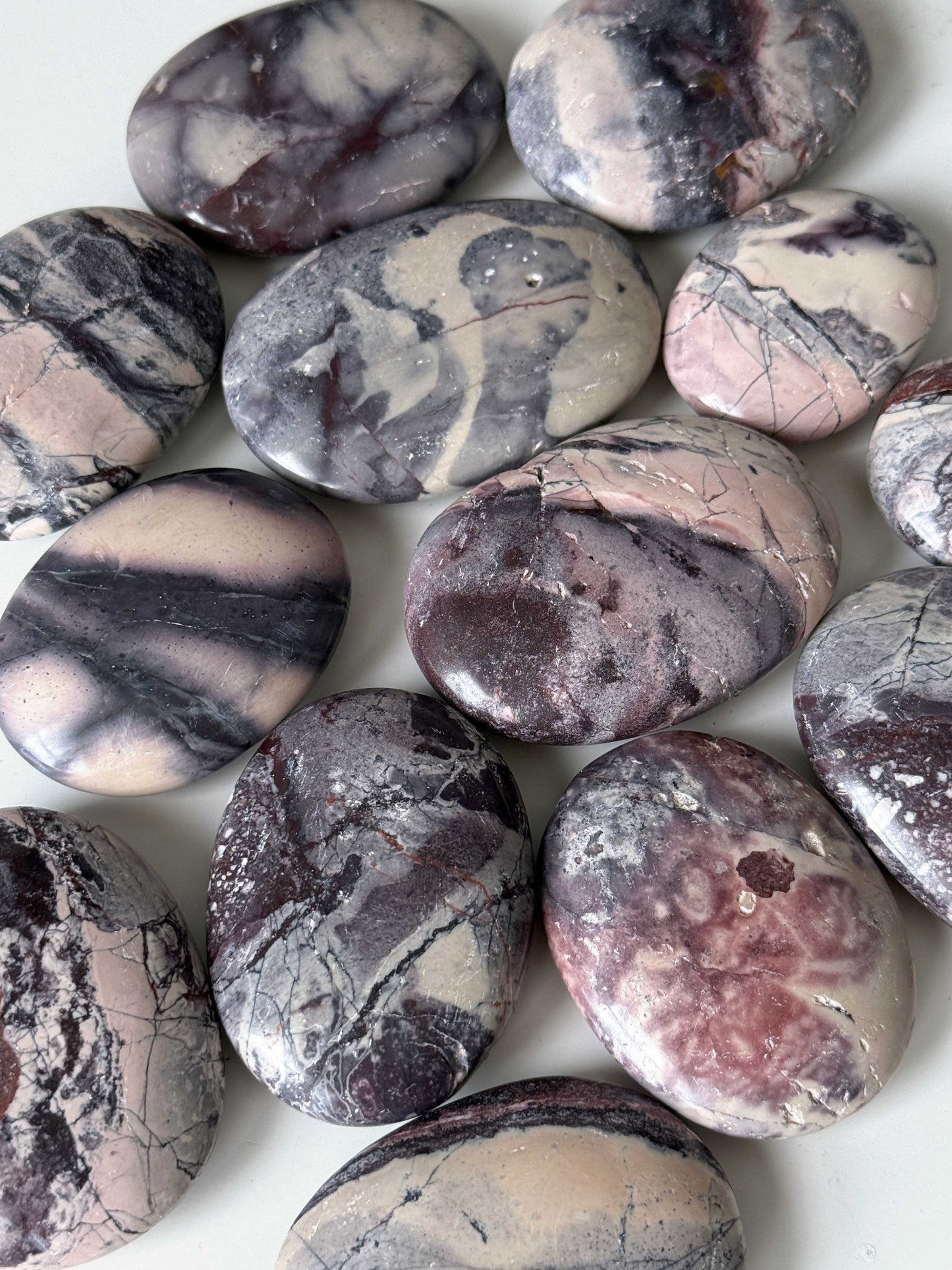 Porcelain Jasper Palm Stone