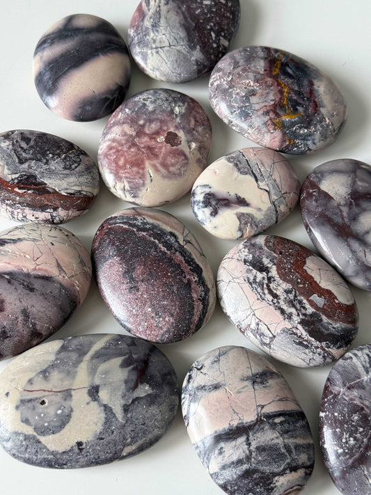 Porcelain Jasper Palm Stone