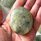 Prehnite Palm Stone