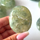 Prehnite Palm Stone