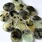 Prehnite with Epidote Worry Stone