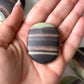 Purple Robe Jade Palm Stone