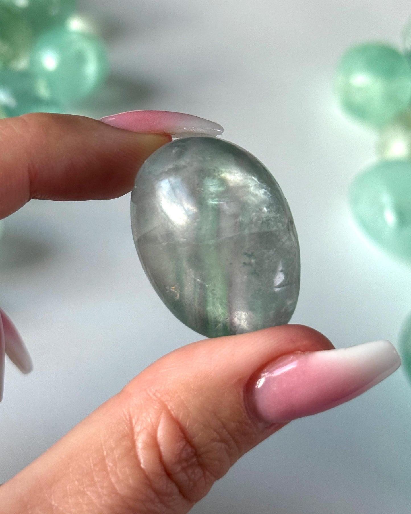 Rainbow Fluorite Tumbled Stone