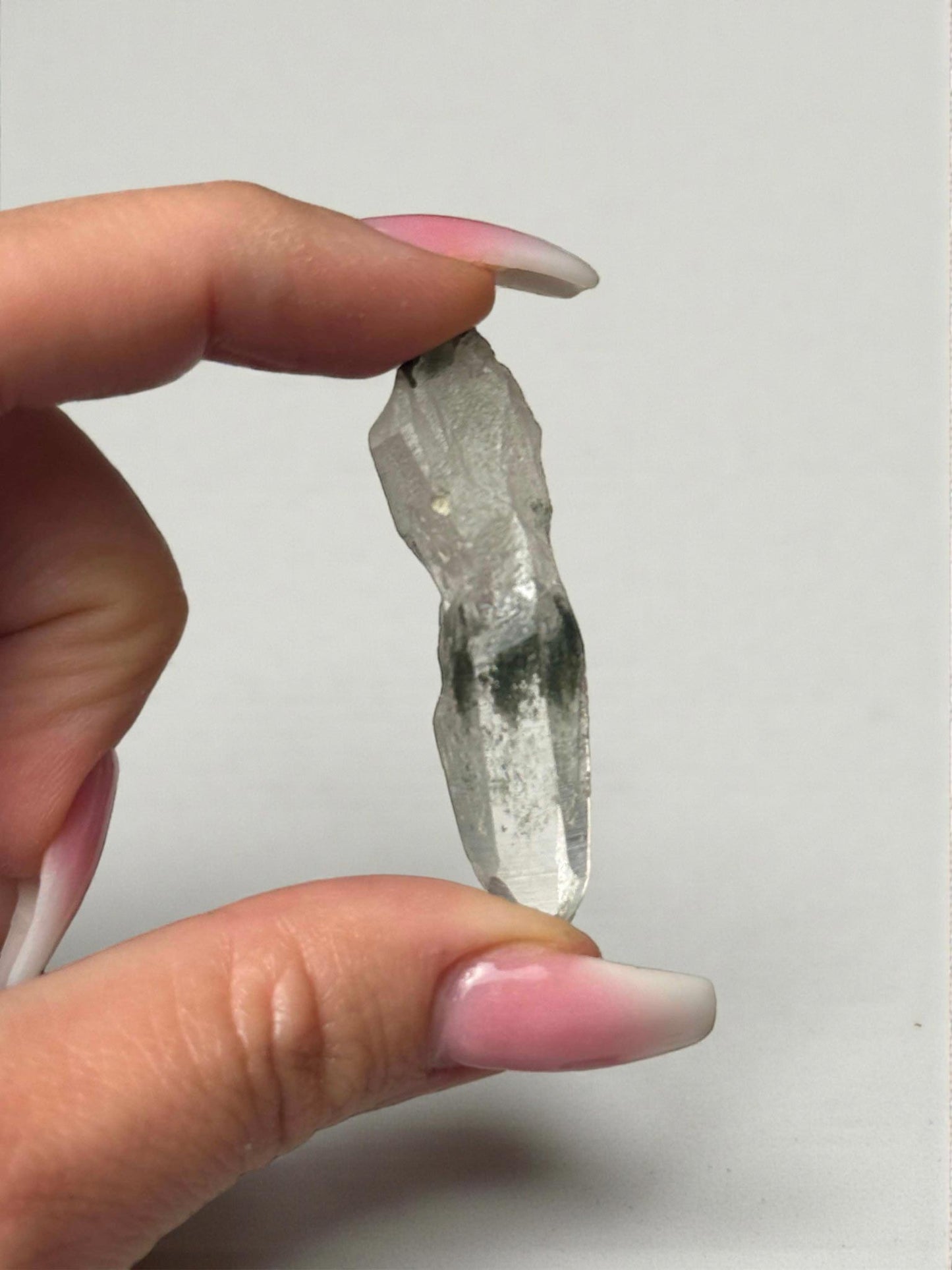 Green Chlorite Quartz Raw Specimen