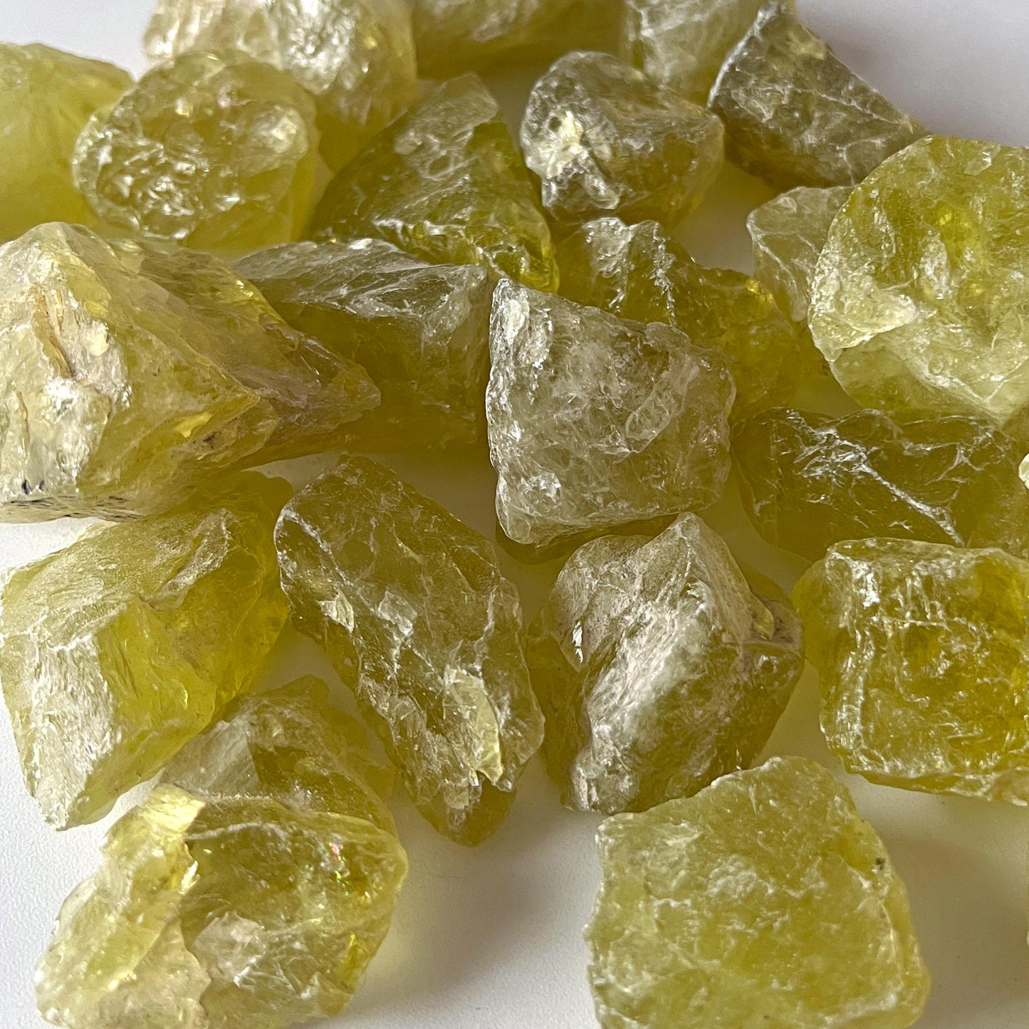 Lemon Quartz Raw Chunk