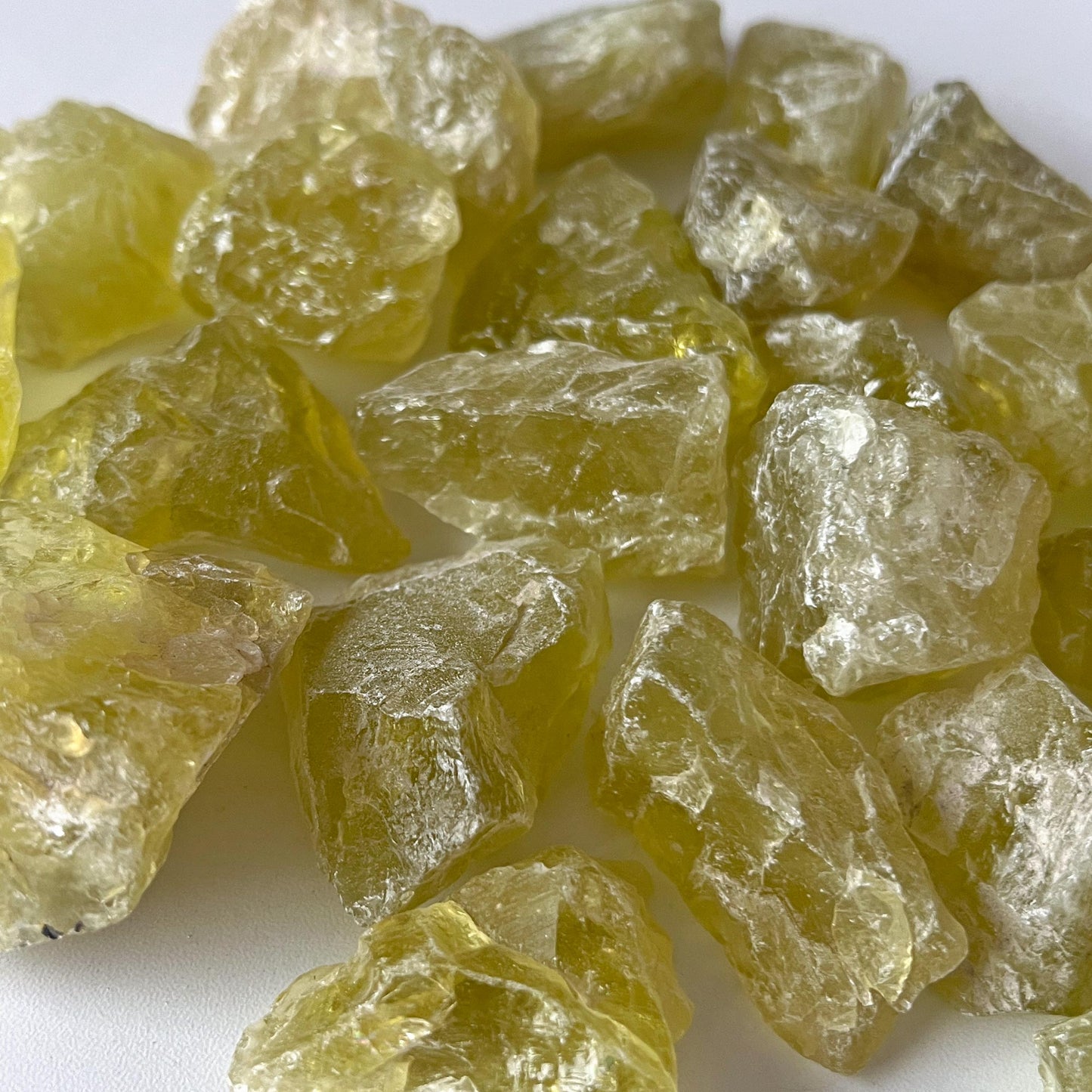 Lemon Quartz Raw Chunk