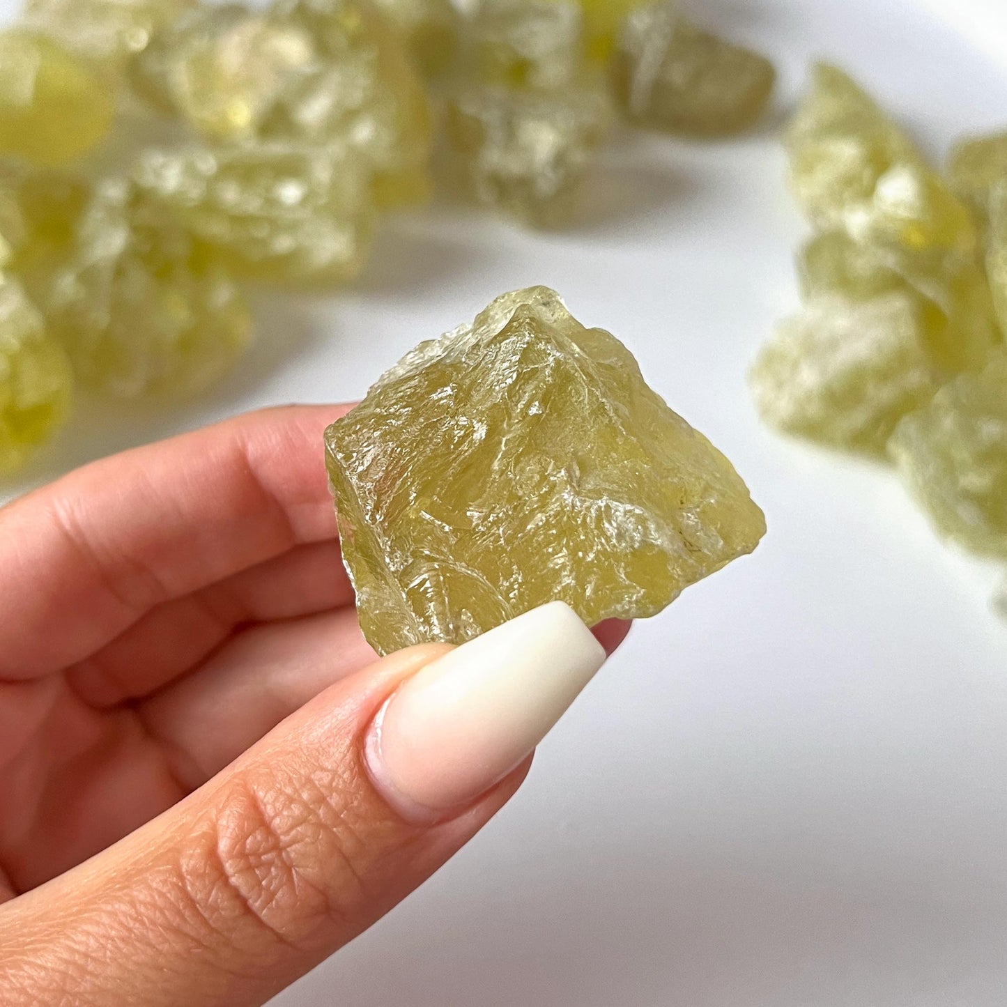 Lemon Quartz Raw Chunk