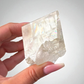 Golden Optical Calcite Rough Edge Freeform