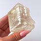 Golden Optical Calcite Rough Edge Freeform