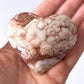 Red Banded Calcite Heart
