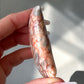Red Net Jasper Crescent Moon