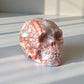 Red Net Jasper Skull