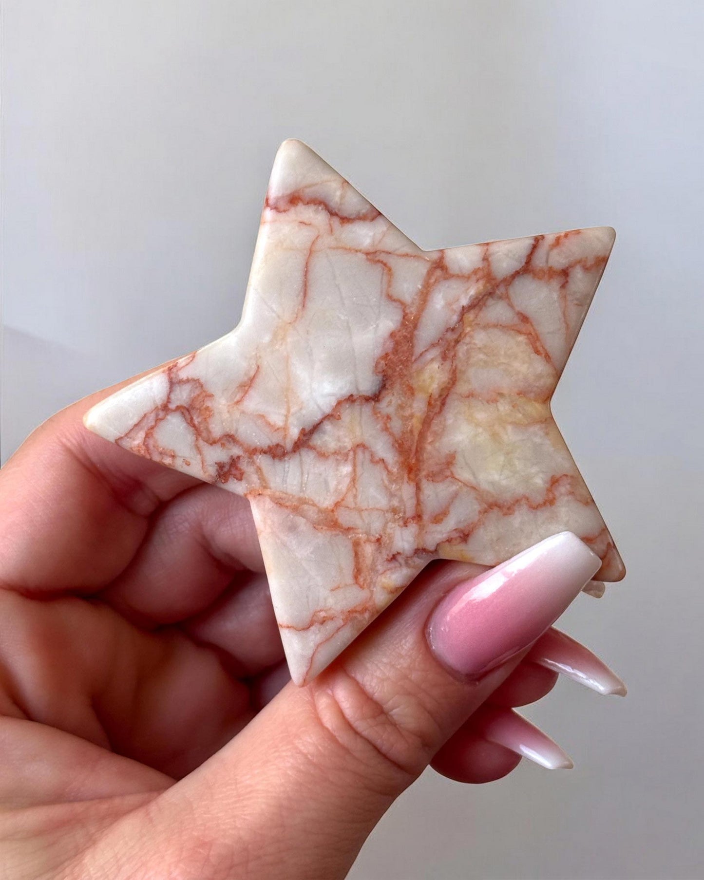 Red Net Jasper Star