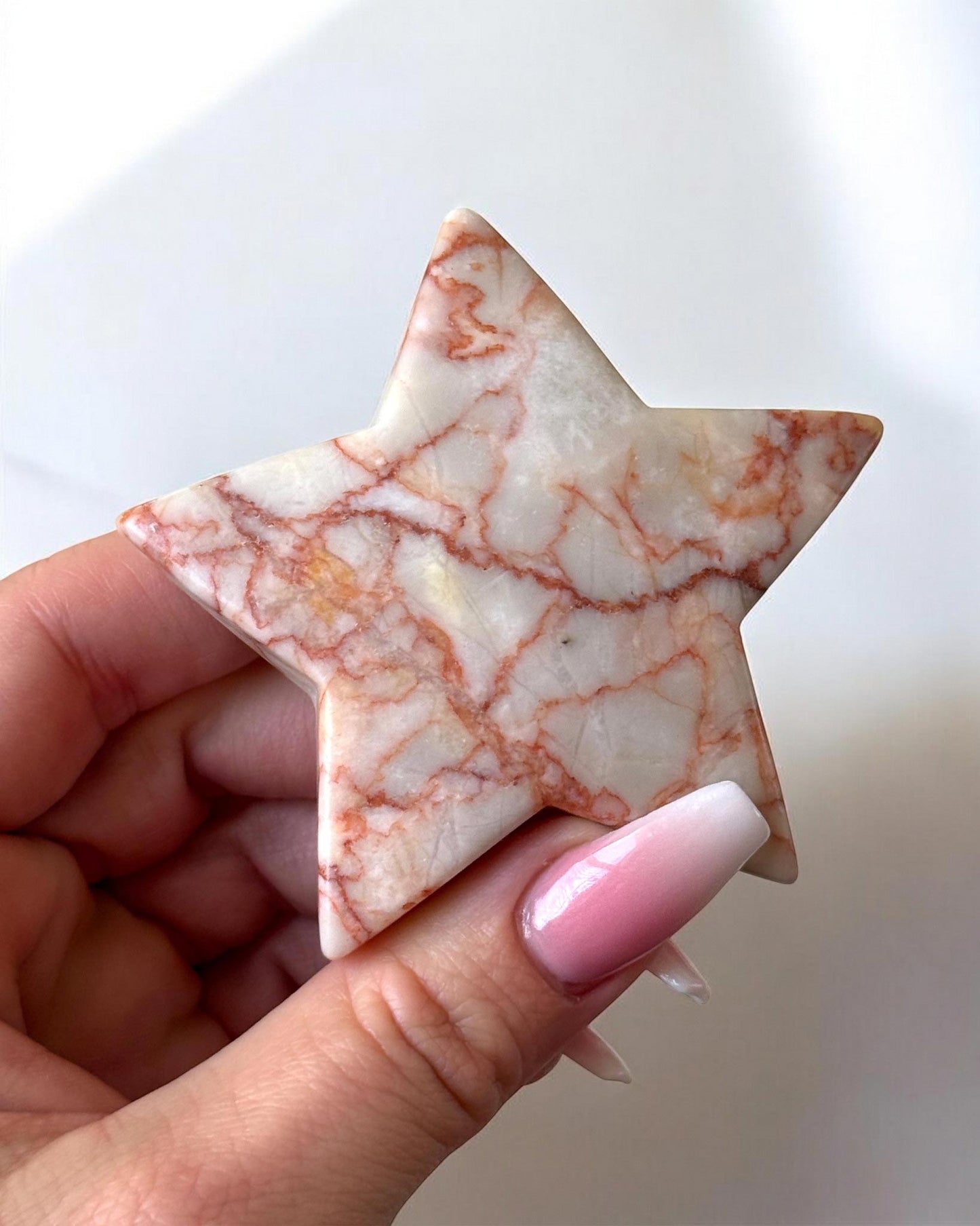 Red Net Jasper Star