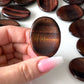 Red Tiger's Eye Worry Stone