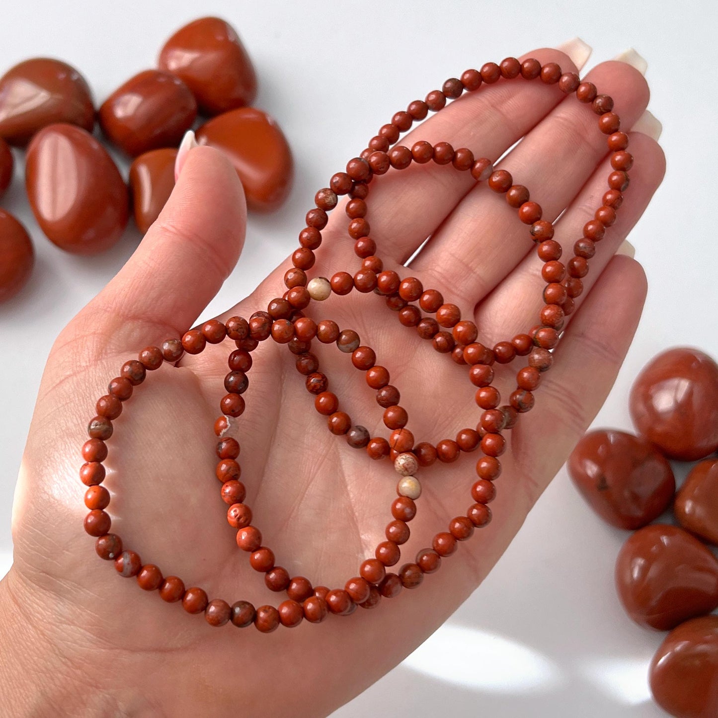 Red Jasper Bracelet 4mm