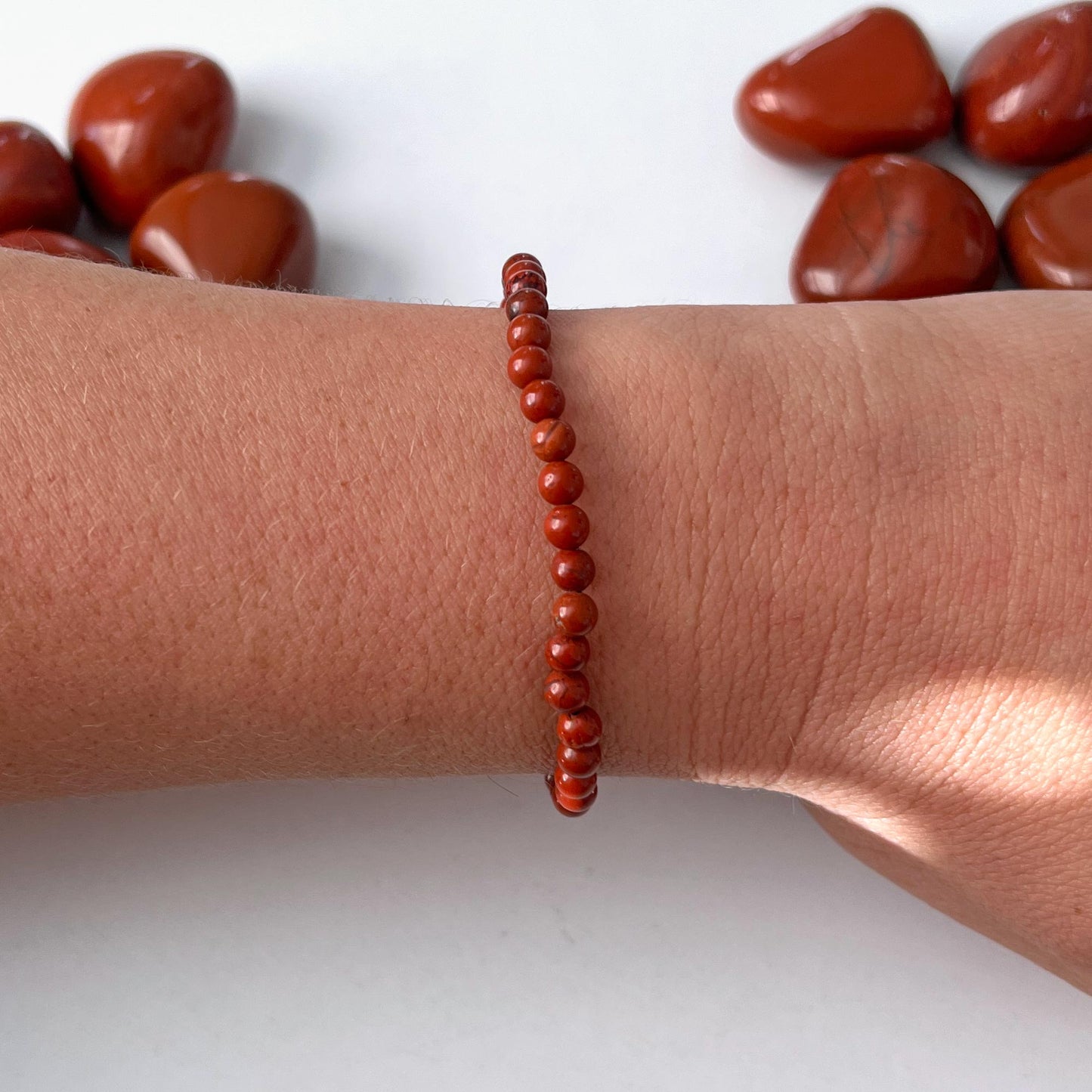 Red Jasper Bracelet 4mm