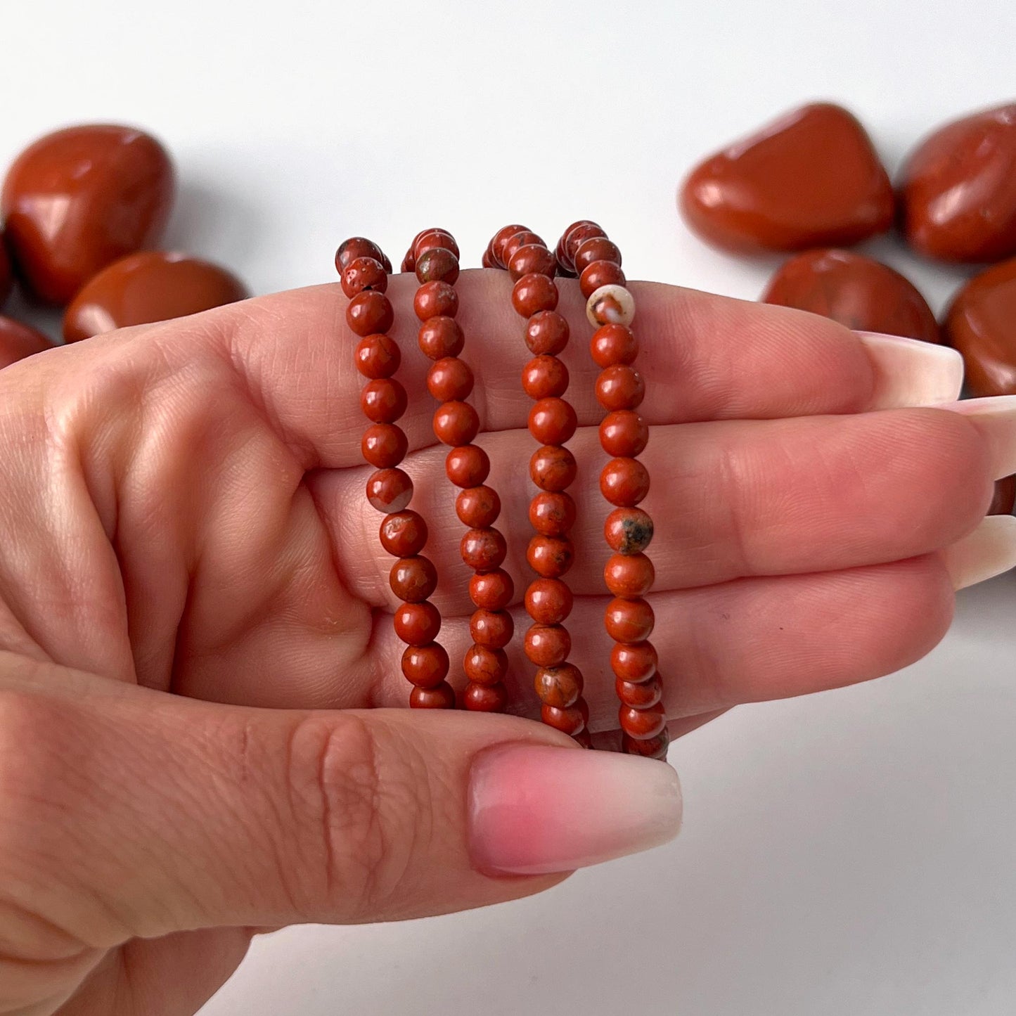 Red Jasper Bracelet 4mm