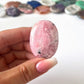 Peruvian Rhodonite with Quartz Worry Stone