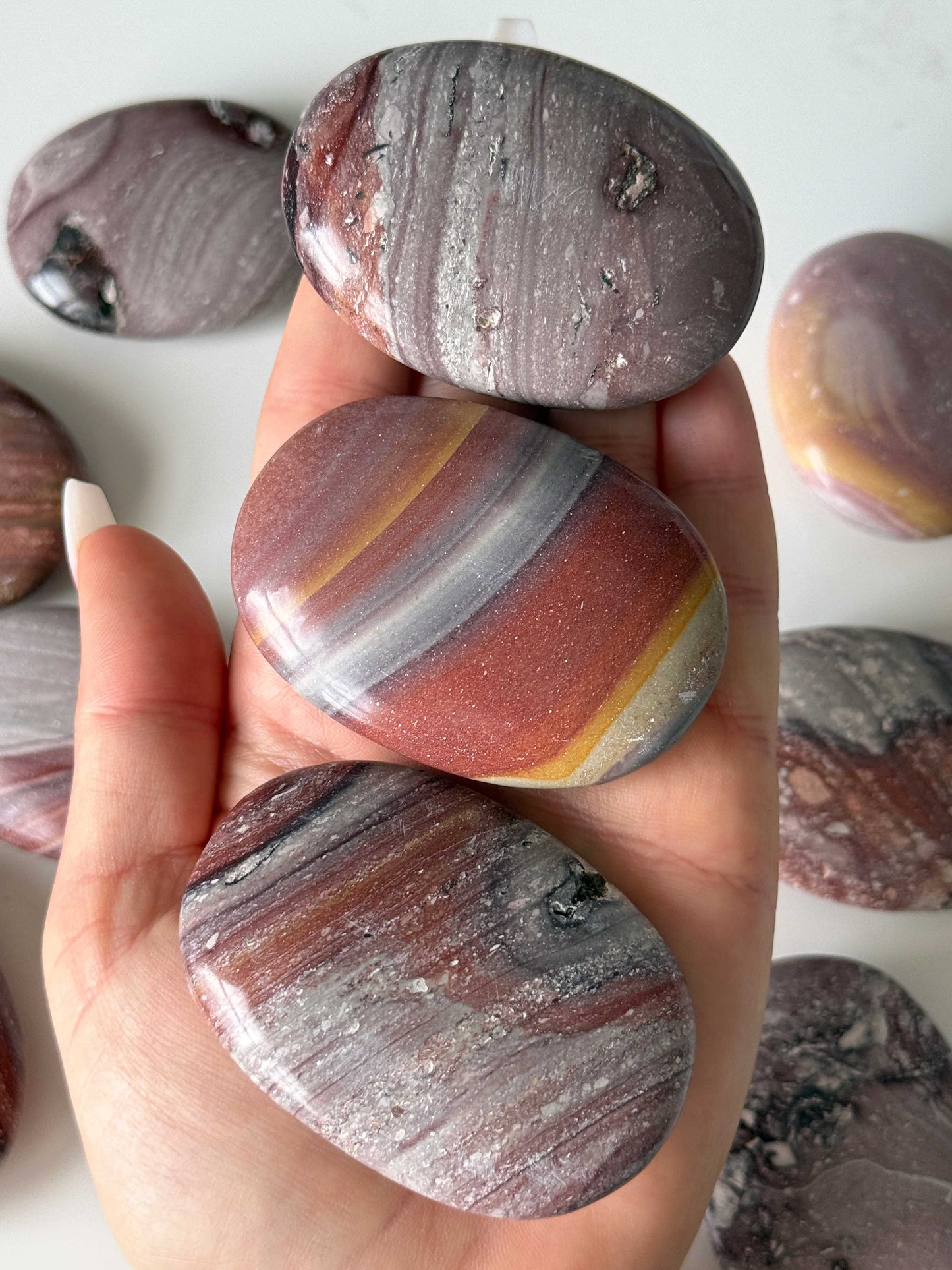 Rhyolite Wonderstone Palm Stone