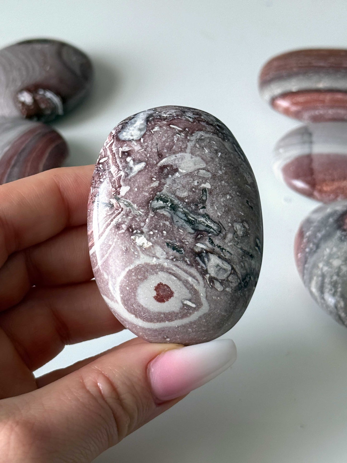 Rhyolite Wonderstone Palm Stone