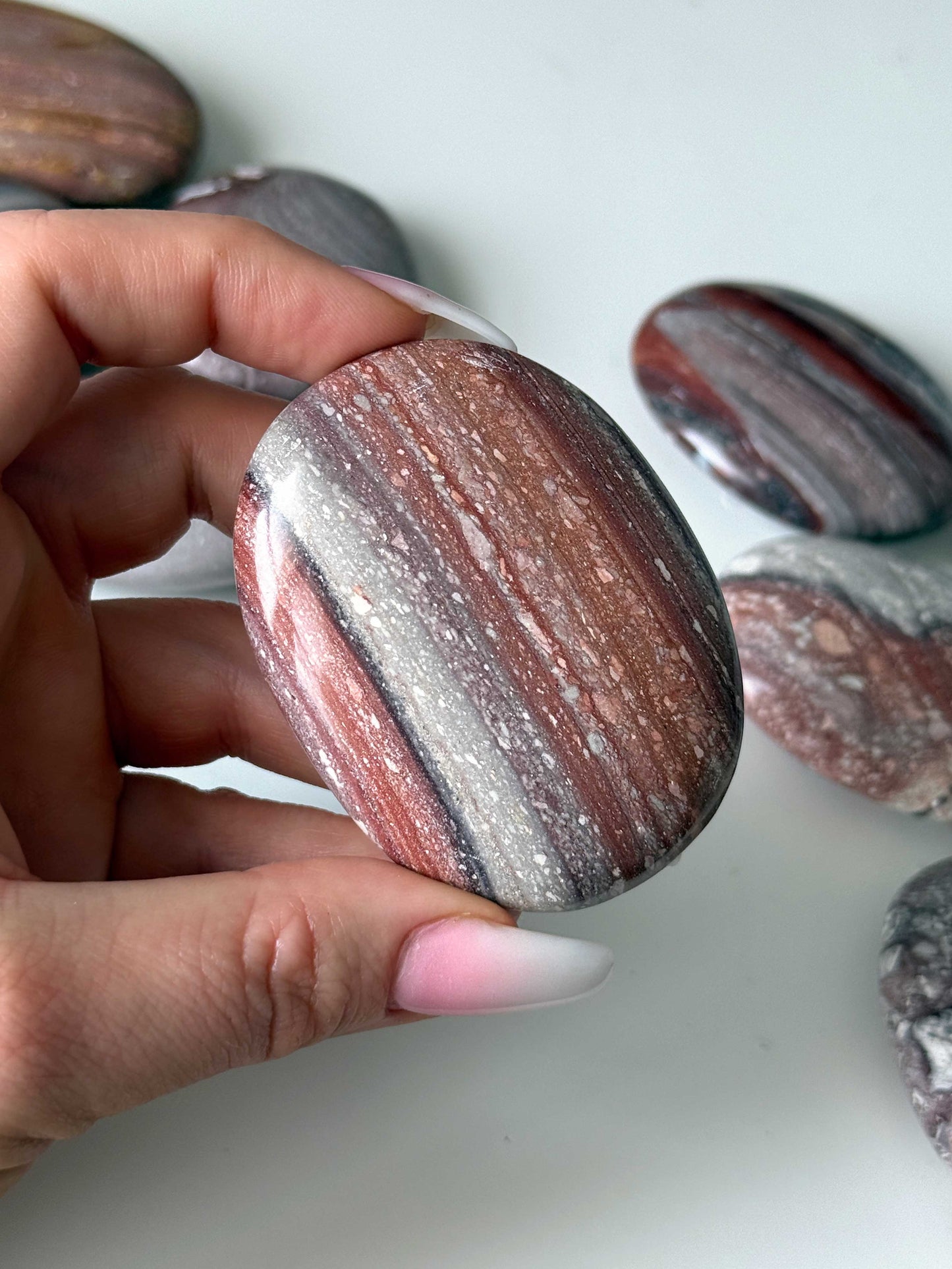 Rhyolite Wonderstone Palm Stone