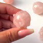 Rose Quartz Pig Carving