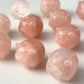 Rose Quartz Pig Carving