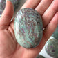 Earthy Ruby Fuchsite Palm Stone