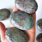 Earthy Ruby Fuchsite Palm Stone