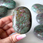 Earthy Ruby Fuchsite Palm Stone