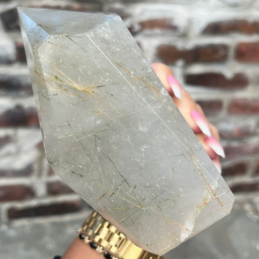 Rutilated Quartz Point