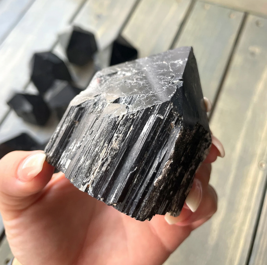 Black Tourmaline Point