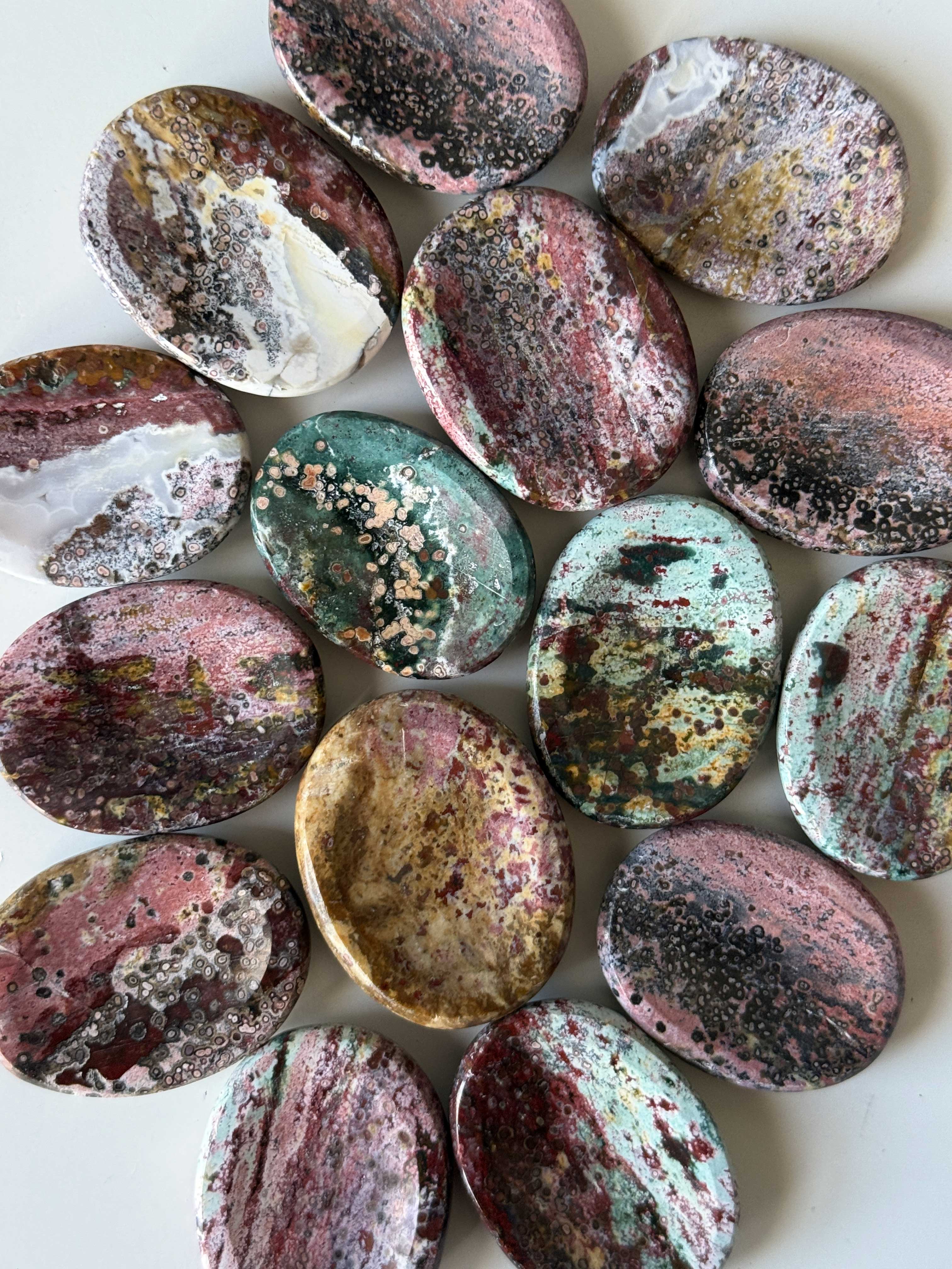 Sea Jasper Worry Stone – Sole Luna