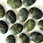 Serpentine Jade Palm Stone
