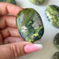 Serpentine Pyrite Palm Stone