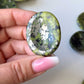 Serpentine Pyrite Worry Stone