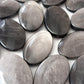 Silver Sheen Obsidian Palm Stone