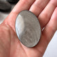 Silver Sheen Obsidian Palm Stone