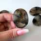 Smoky Quartz Golden Healer Pyrite Worry Stone