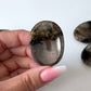 Smoky Quartz Golden Healer Pyrite Worry Stone
