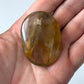 Smoky Quartz Golden Healer Palm Stone