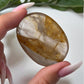 Smoky Quartz Golden Healer Palm Stone