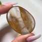 Smoky Quartz Golden Healer Palm Stone