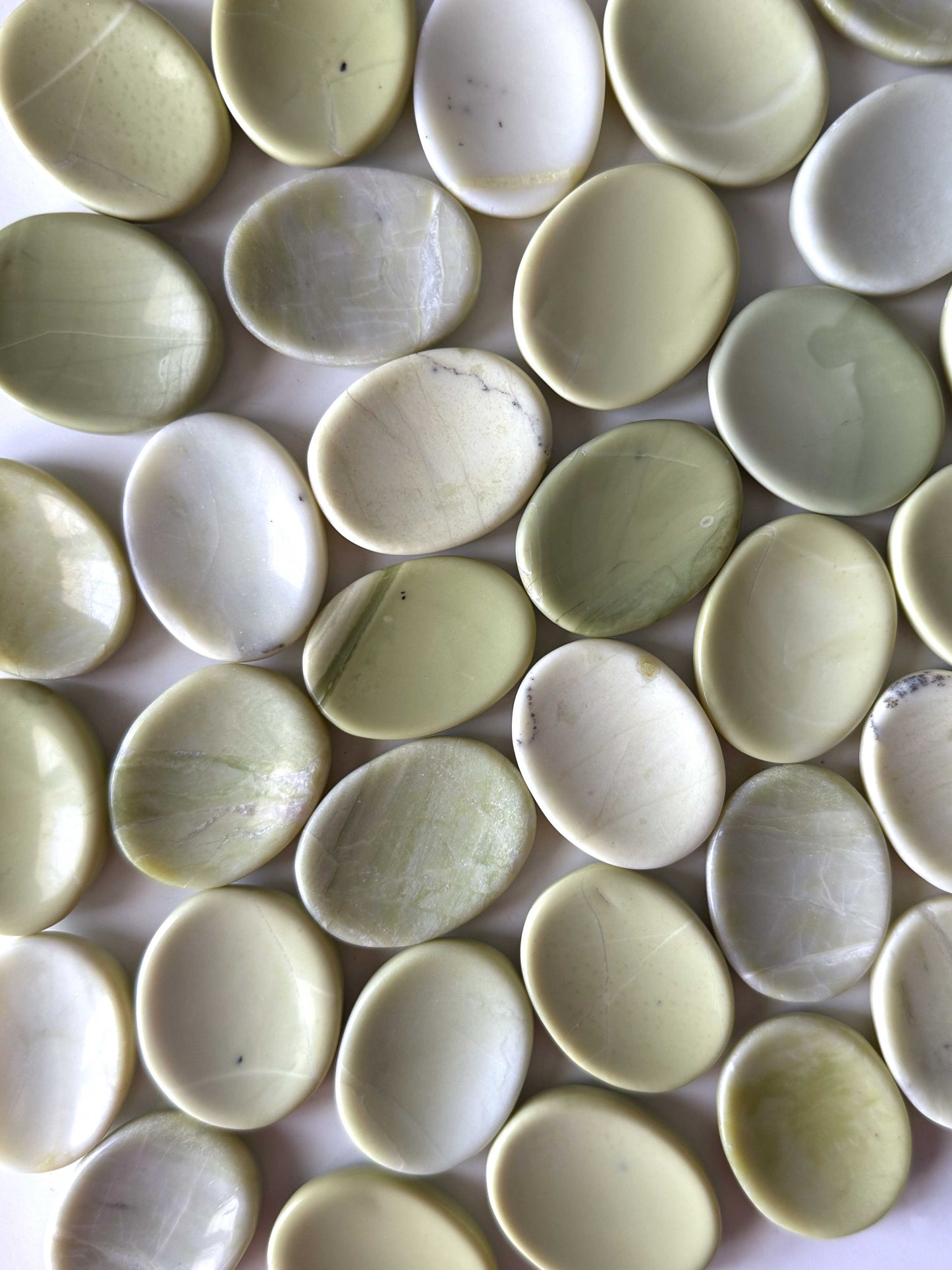 Smooth Serpentine Worry Stone