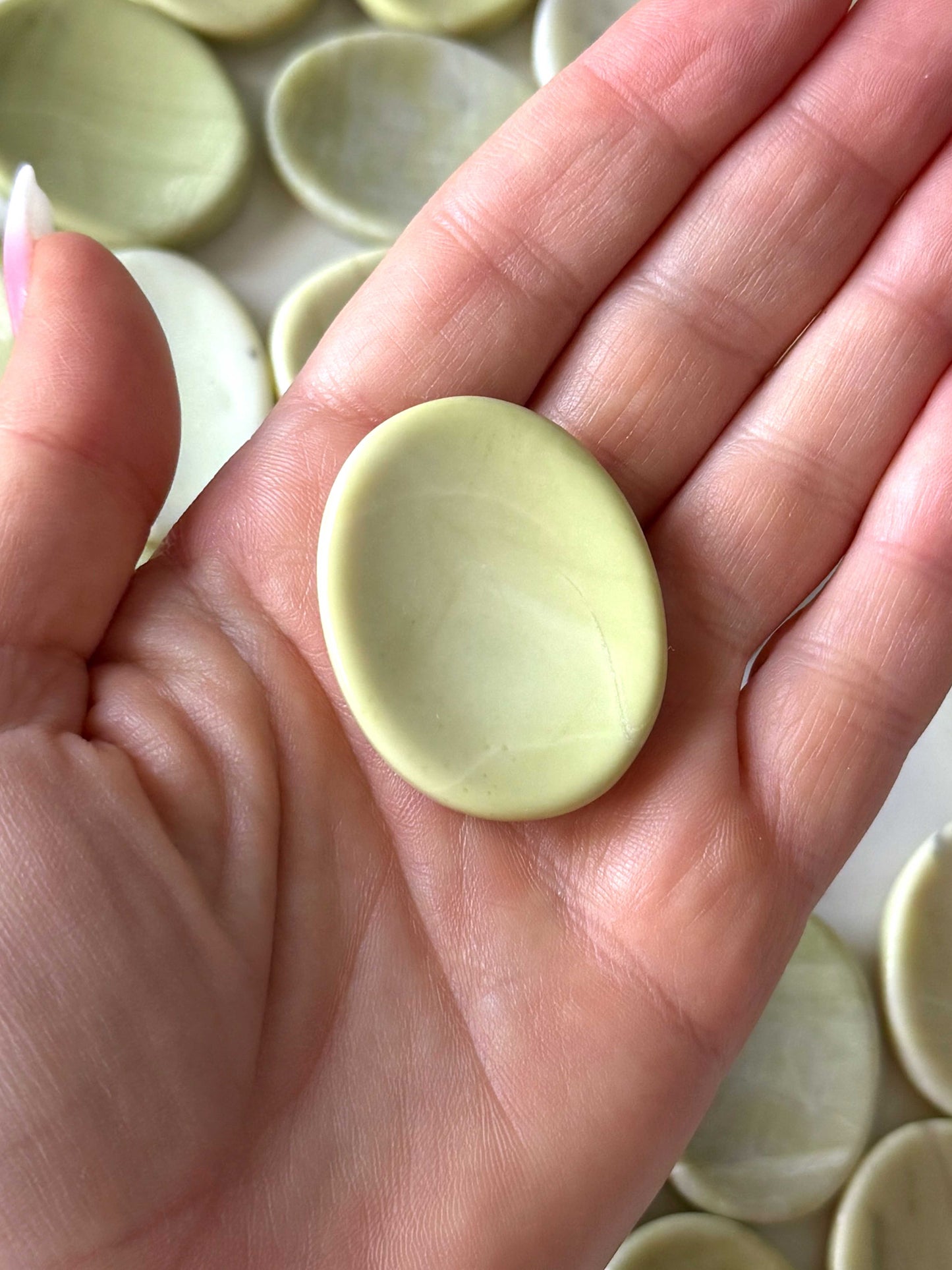 Smooth Serpentine Worry Stone