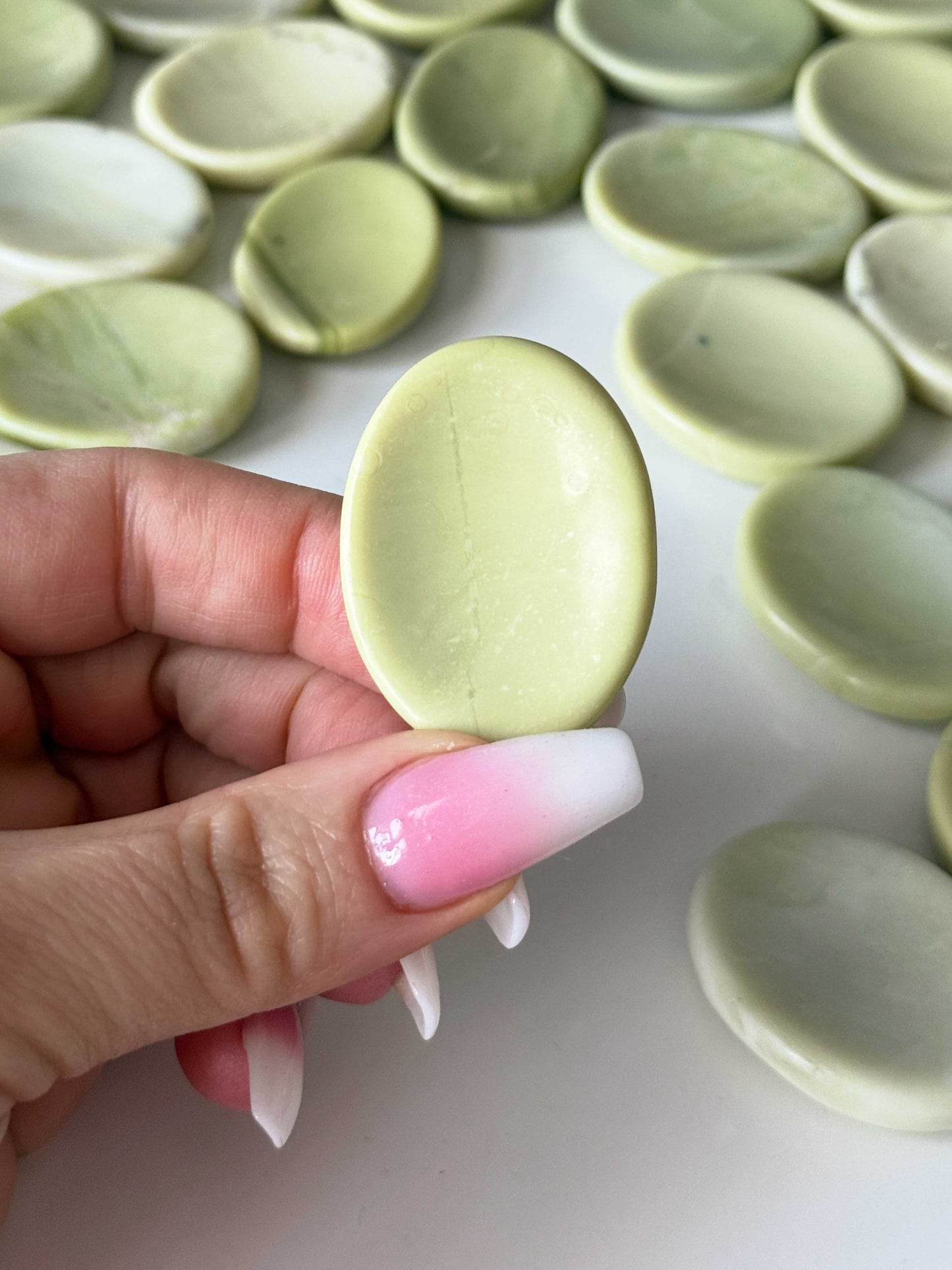 Smooth Serpentine Worry Stone
